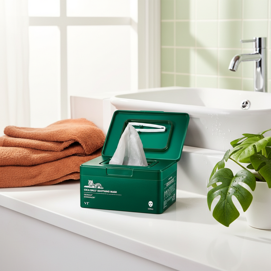 VT - Cica Daily Soothing Mask - Zklidňující plátýnkové masky v praktickém balení - 30ks/ 350 g