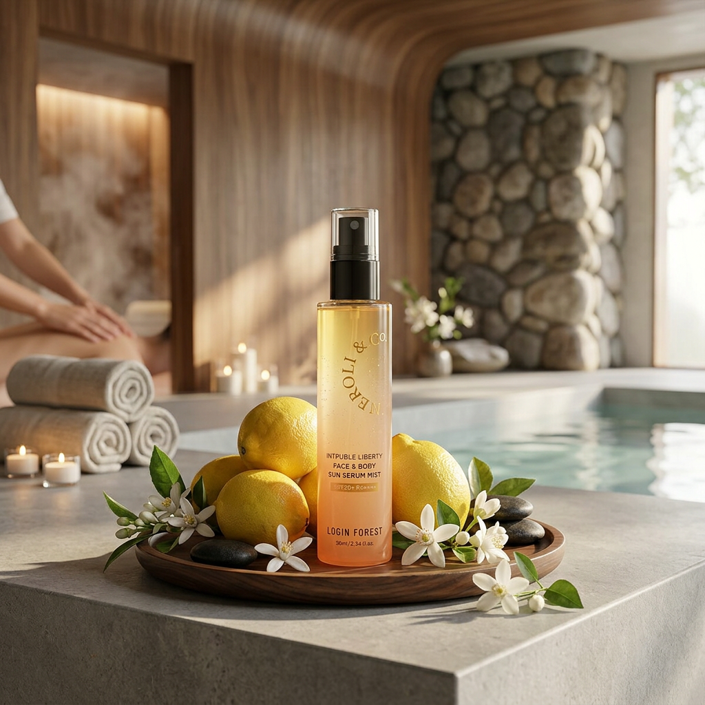 LOGIN FOREST - Citruble Liberty Face&Body Sun Serum Mist SPF50+PA++++ - Opalovací sérum v mlze na obličej a tělo SPF 50+ PA++++ - 50 ml
