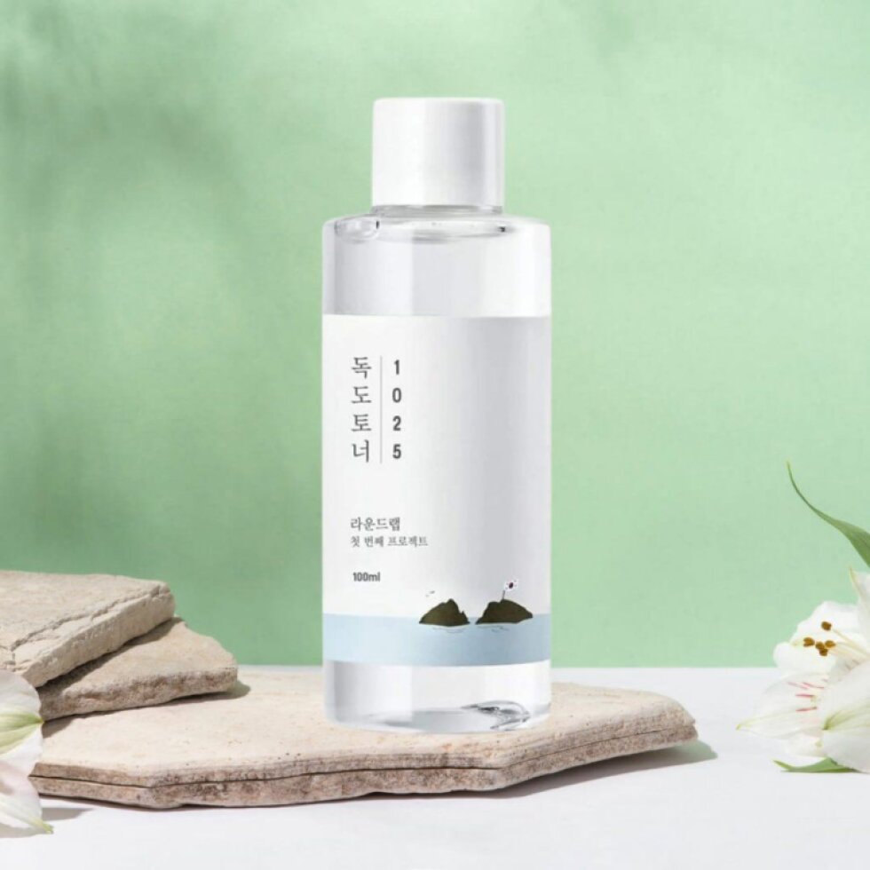 ROUND LAB - 1025 Dokdo Toner - Exfoliační hydratační pleťový toner - 200 ml