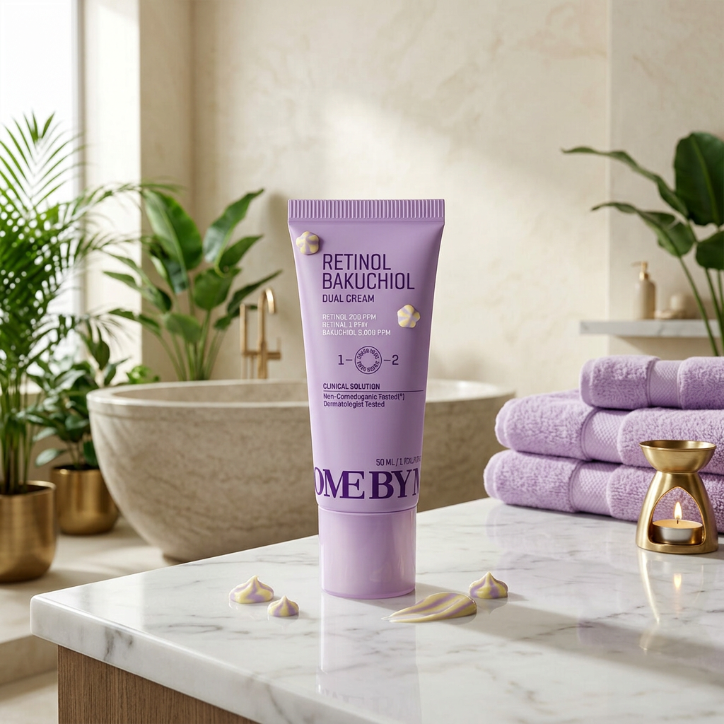 SOME BY MI - Retinol Bakuchiol Dual Cream - dvoufázový krém s retinolem a bakuchiolem - 50 ml