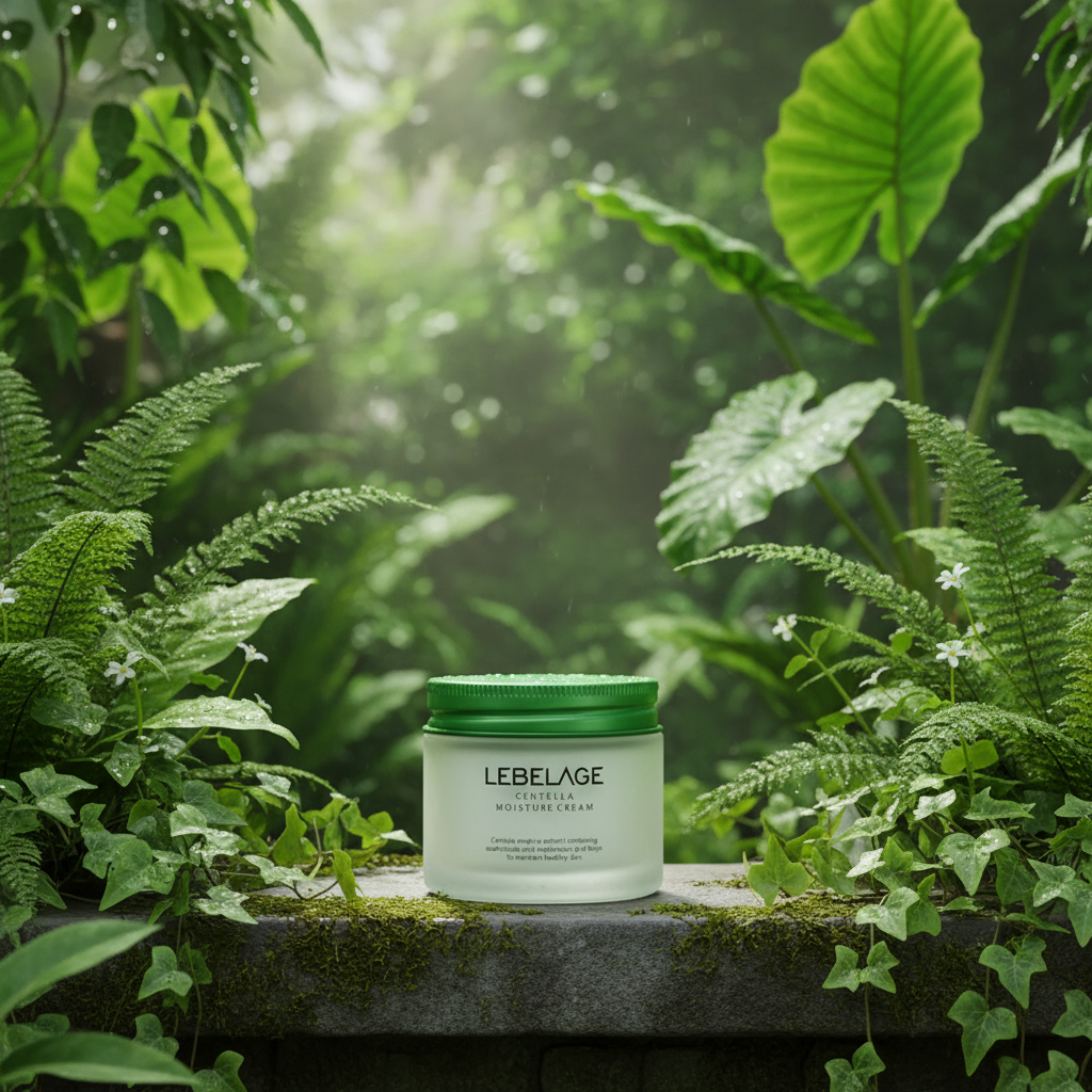LEBELAGE - Centella Moisture Cream - Vyživující a zklidňující krém s centelou - 70 ml