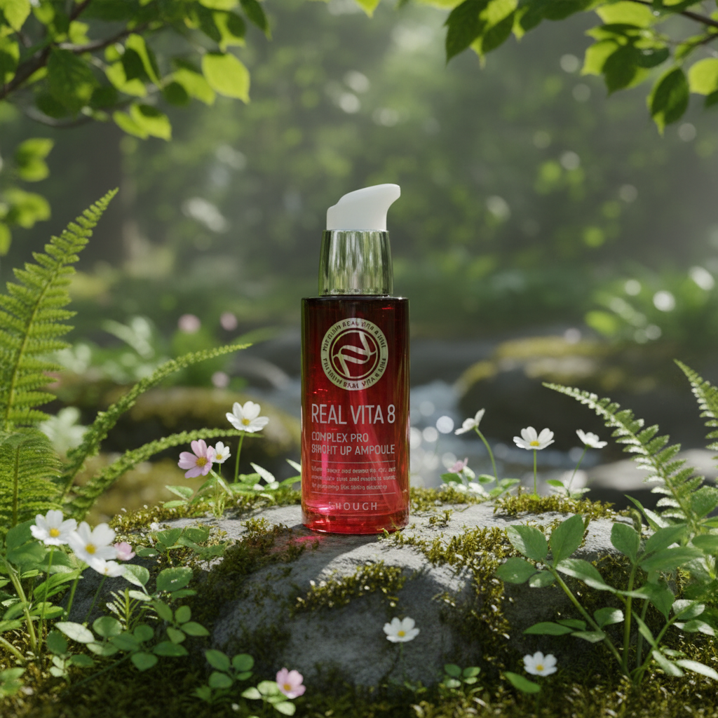 ENOUGH - Real Vita 8 Pro Bright Up Ampoule - Vitaminová ampule pro rozjasněnou pleť - 30 ml