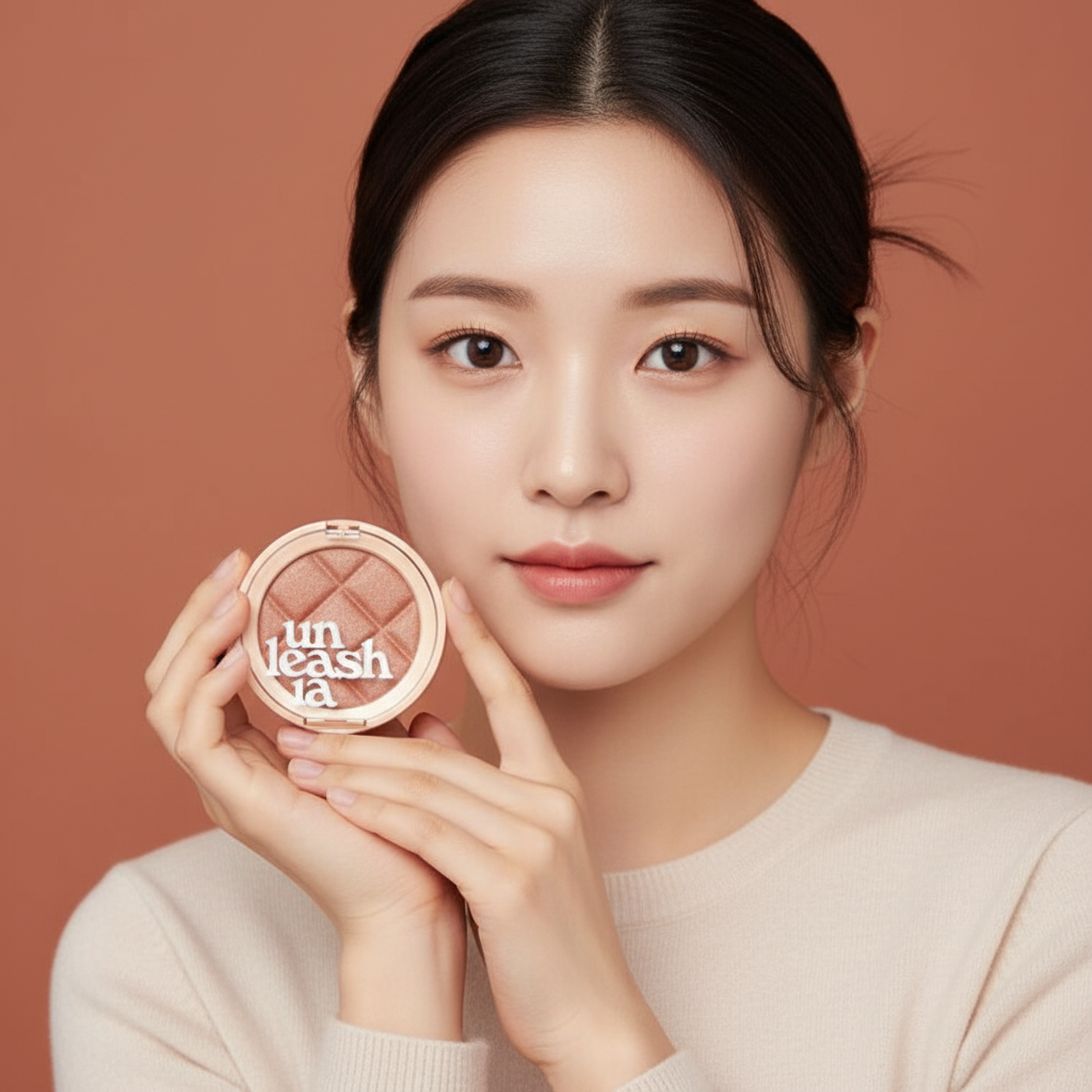 UNLEASHIA - Dough Dough Waffle Blush No. 4 Toasted Crumb - Waffle tvářenka No. 4 Toasted Crumb - 7 g