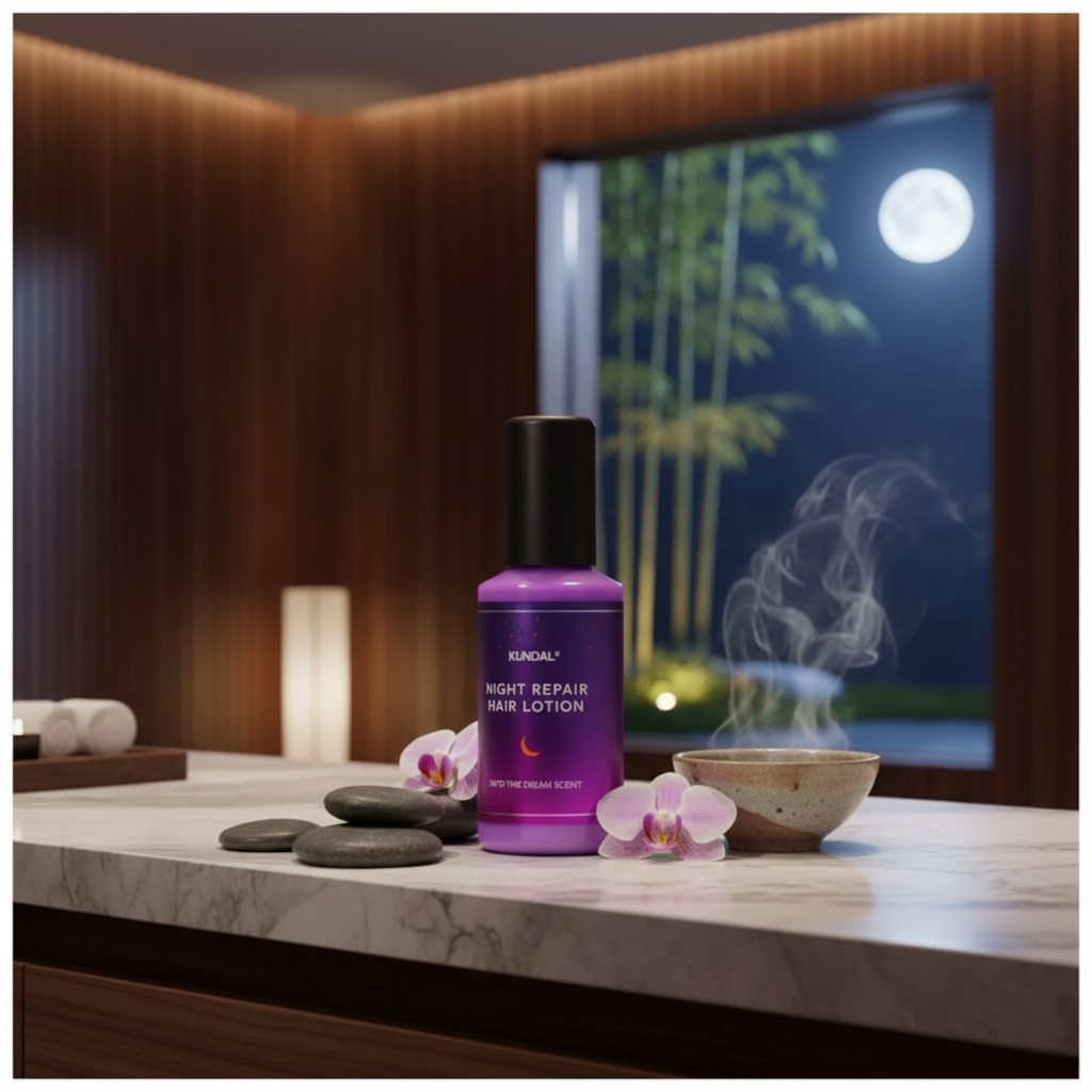 KUNDAL - Night Repair Hair Lotion INTO THE DREAM - Noční regenerační vlasové mléko - 100 ml