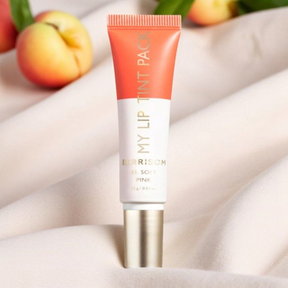 BERRISOM - My Lip Tint Pack 01 Soft Pink - Zabarvený, slupovací tint na rty - 15 g