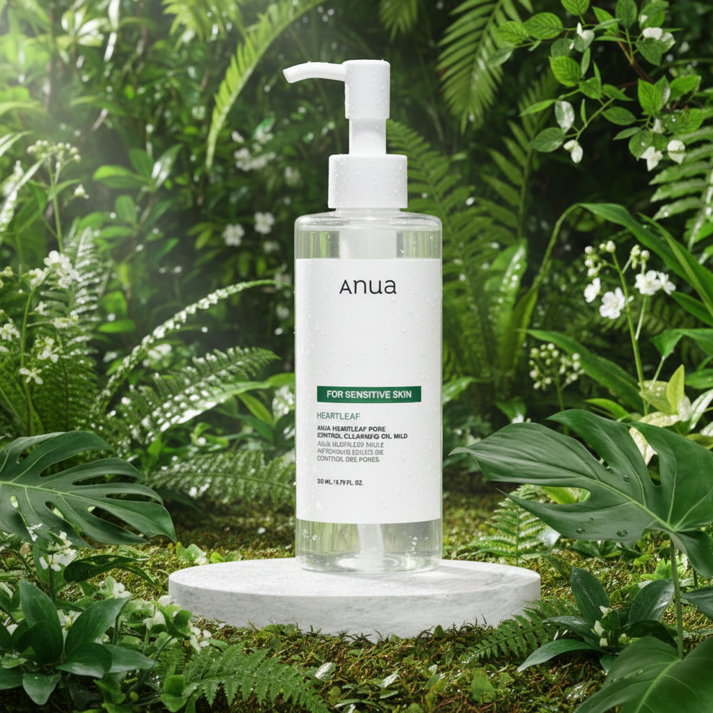 ANUA - Heartleaf Pore Control Cleansing Oil Mild - Odličovací olej bez parfemace - 200 ml