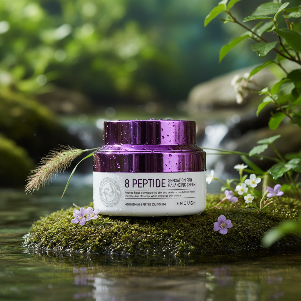 ENOUGH - 8 Peptide Sensation Pro Balancing Cream- Peptidový krém - 50 ml