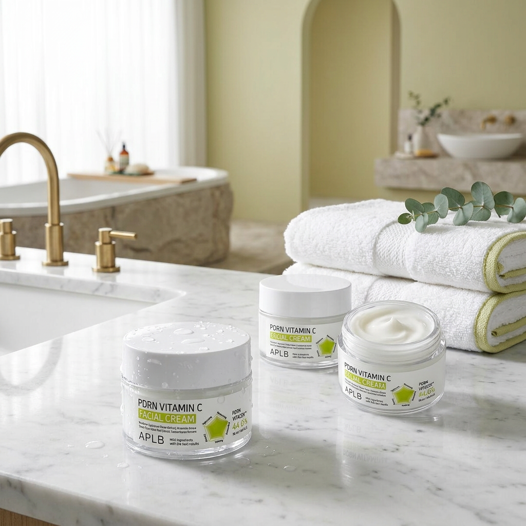 APLB - PDRN Vitamin C Facial Cream - Vysoce pečující krém s PDRN a vitaminem C - 55 ml