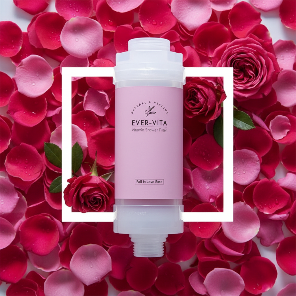 EVER VITA - Vitaminový filtr do sprchy - FALL IN LOVE ROSE 1ks