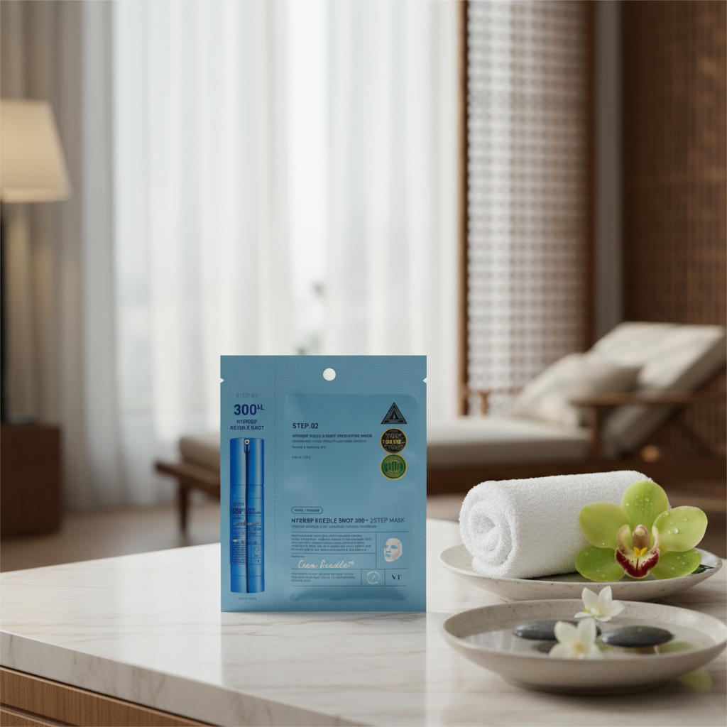 VT - Hydrop Reedle Shot 300hl 2 Step Hydrogel Mask - Hydratační hydrogelová maska - 27 g + 1,5 g