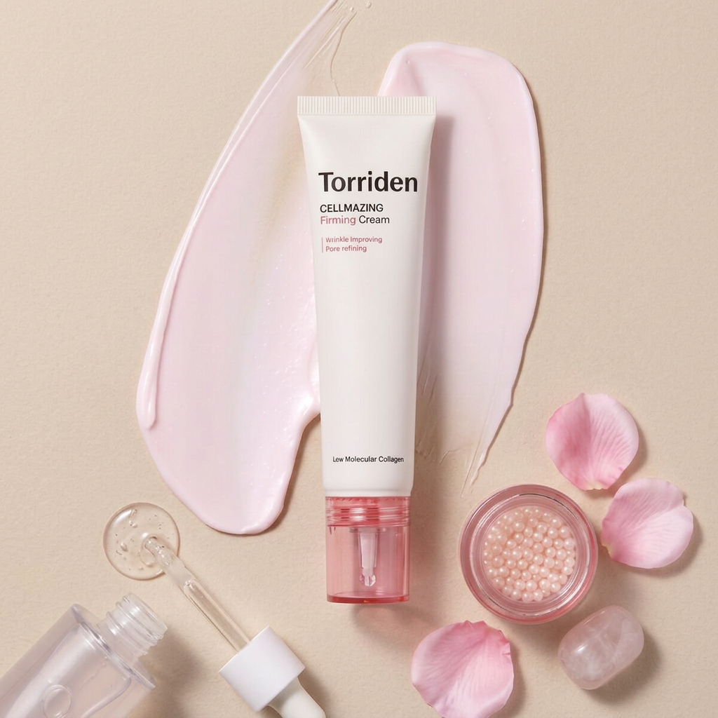 Torriden - CELLMAZING Firming Cream - Zpevňující a liftingový krém s kolagenem - 60 ml
