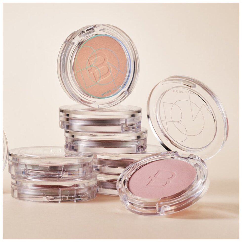 B.O.M. - Mood Flex Power Blush 01 Warm Pink - Pudrová tvářenka - 4,5 g