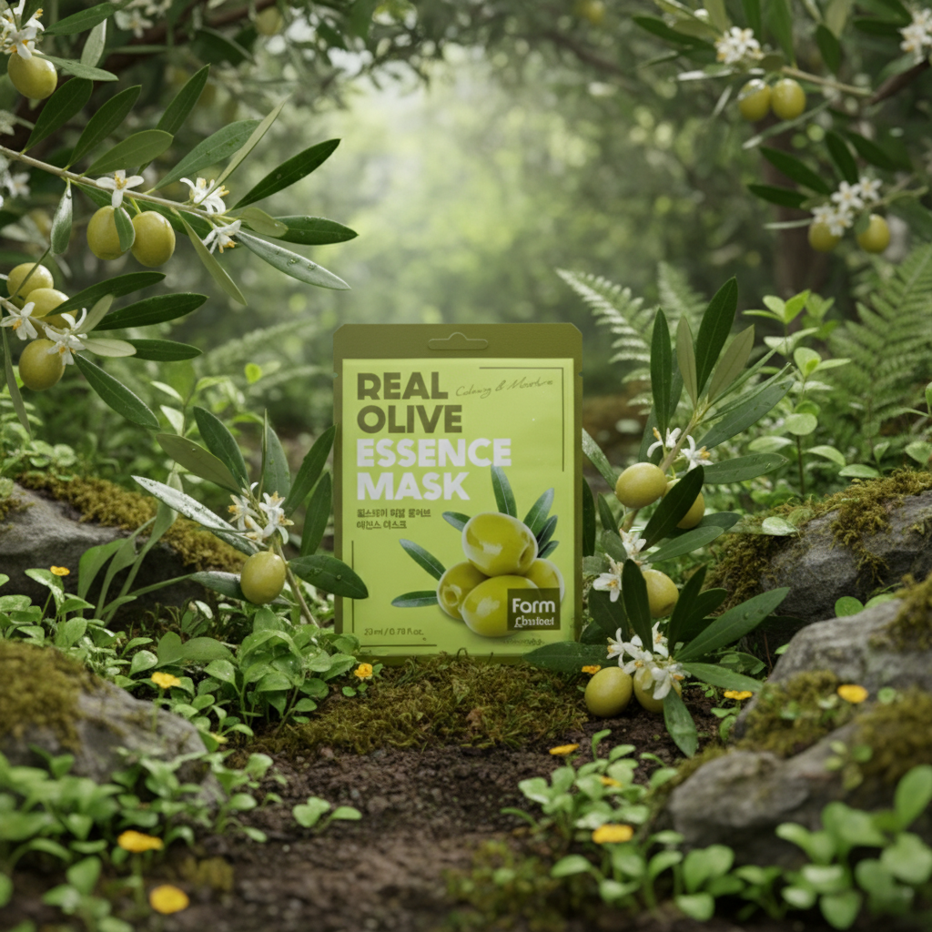 Farm Stay - Real essence mask Olive - Plátýnková maska s olivami