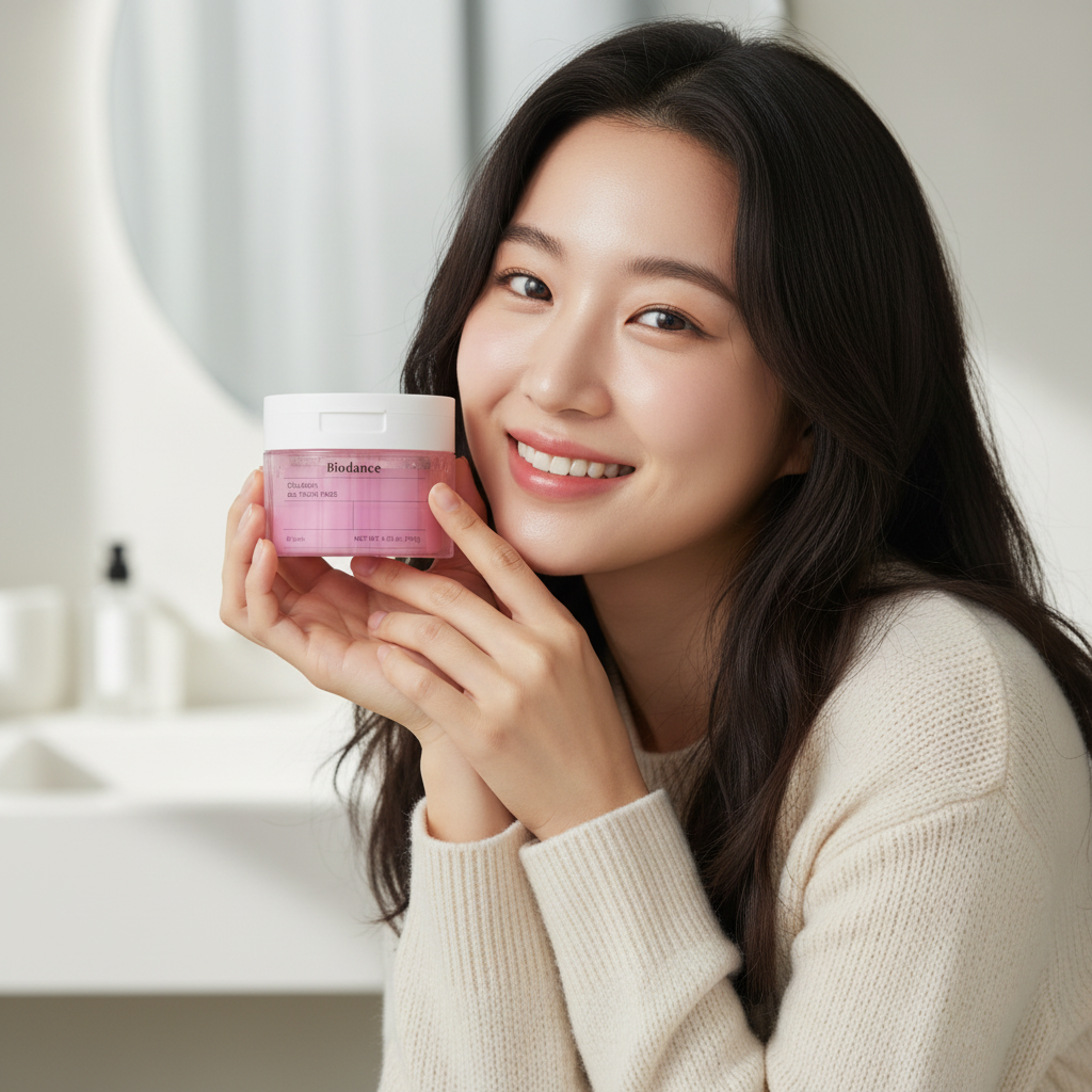 BIODANCE - Collagen Gel Toner Pads - Zpevňující kolagenové polštářky na obličej - 60 ks / 140 g