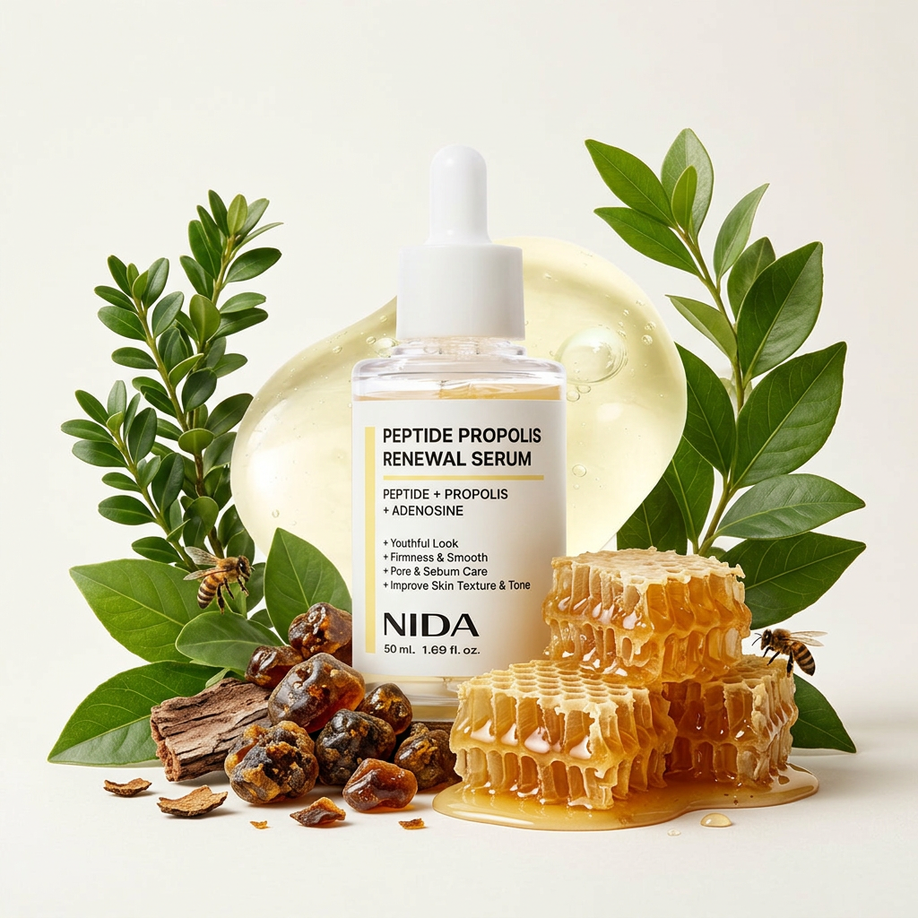 NIDA - Peptide Propolis Renewal Serum - Obnovující sérum s peptidy a propolisem - 50 ml