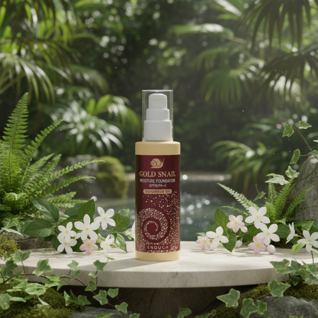 ENOUGH - Gold Snail Moisture Foundation SPF30 - Hydratační make-up s extraktem ze šneka s SPF30 odstín #13 - 100 ml