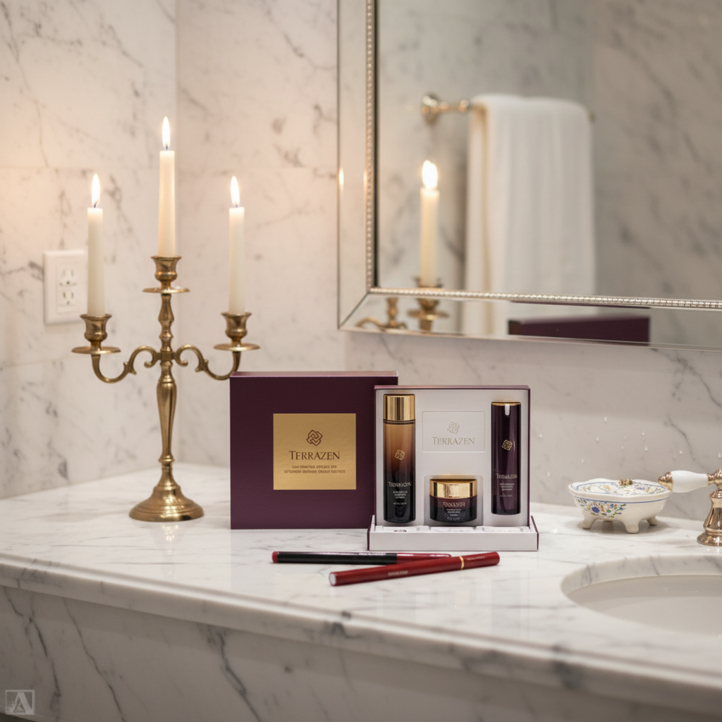 TERRAZEN - Age Control Special Set - Luxusní anti-aging sada pro zpevnění pleti - 3 ks