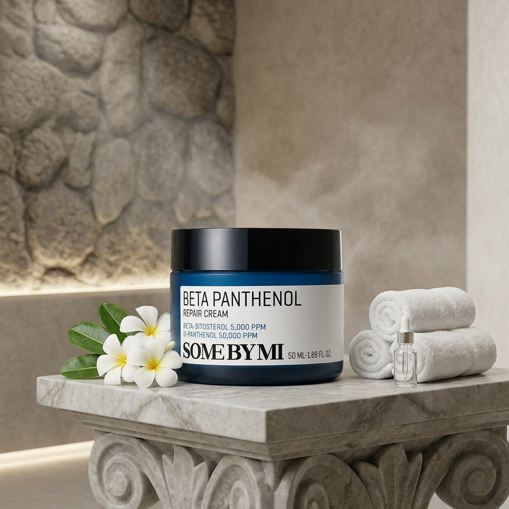 SOME BY MI - Beta Panthenol Repair Cream - Krém s patentovaným Beta-Panthenolem pro dokonale hydratovanou a zklidněnou pleť - 50 ml