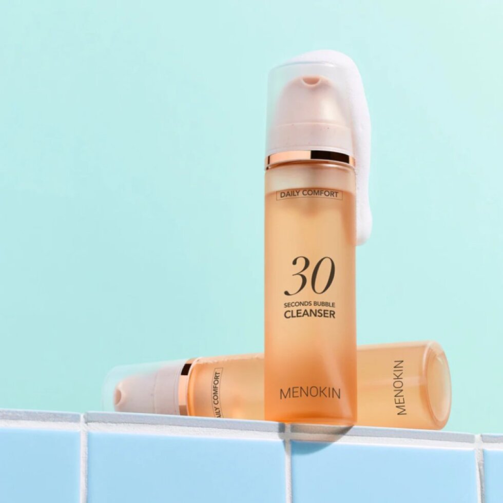 MENOKIN - 30 Seconds Bubble Cleanser Daily Comfort - 30sekundový, bublinkový, hydratační cleanser pro každodenní použití - 150 ml