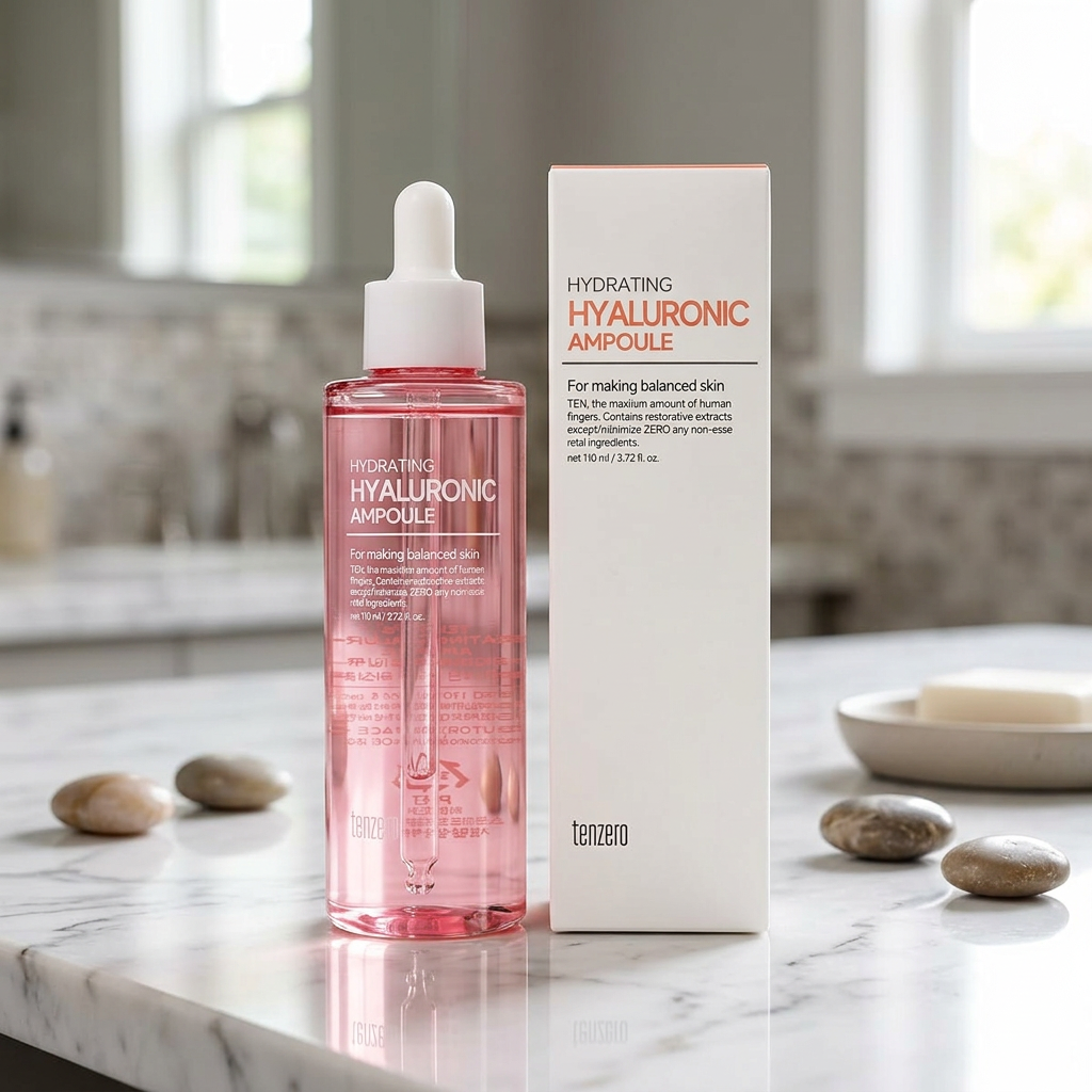 TENZERO - Hydrating Hyaluronic Ampoule - Hydratační ampule s kyselinou hyaluronovou - 110 ml