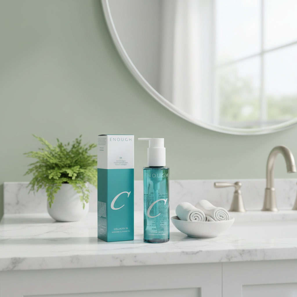 ENOUGH - Collagen 3X Moisture Cleansing Oil - Kolagenový hydratační odličovací olej - 150 ml