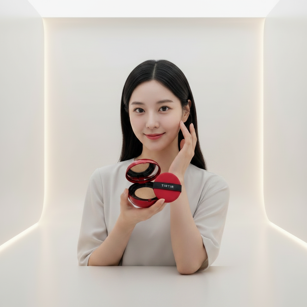 TIRTIR - Mask Fit Red Cushion - Make-up s cushionem - odstín N24 Latte