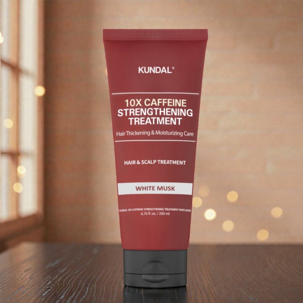 KUNDAL - 10X Caffeine Strengthening Treatment - Posilující vlasová kúra s 10× kofeinem - 200 ml