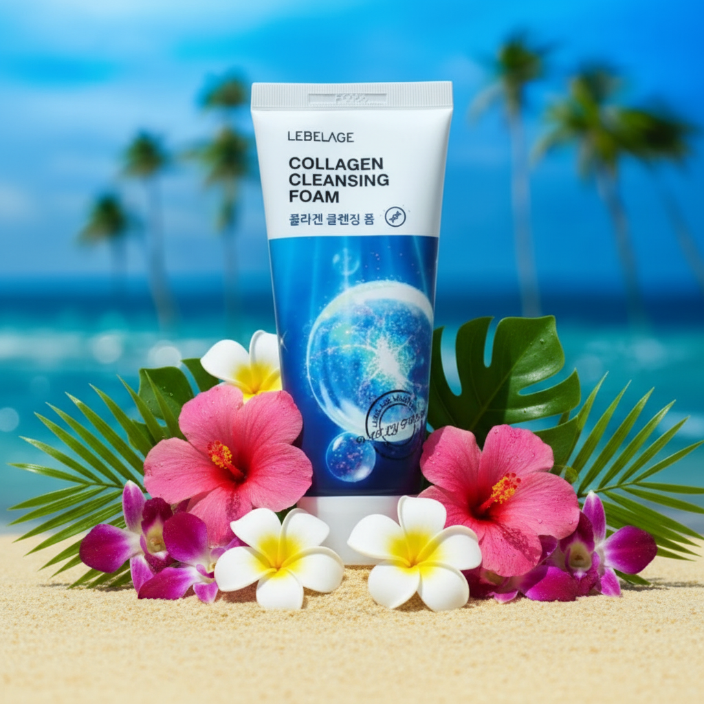 LEBELAGE - Collagen Regeneration Cleansing Foam - Omlazující čisticí pěna -