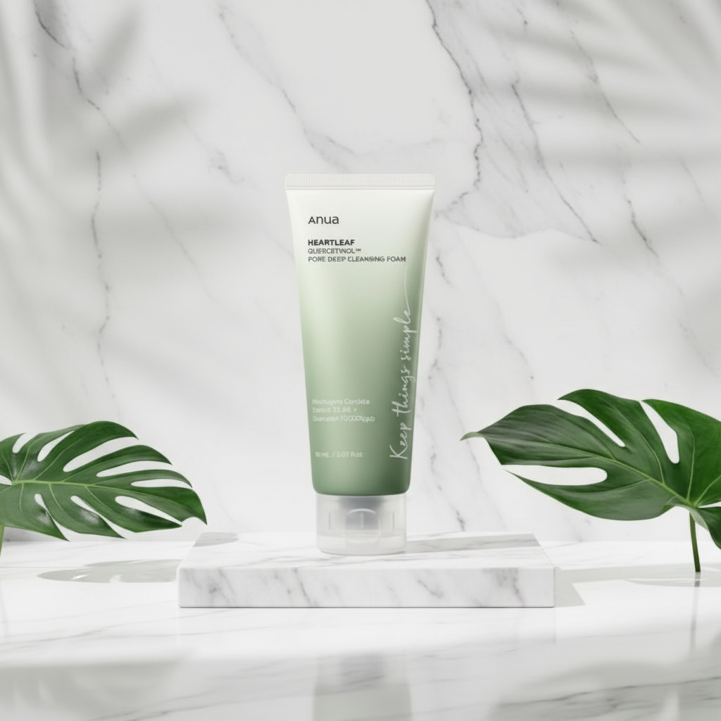 ANUA - Heartleaf Quercetinol Pore Deep Cleansing - Čisticí pěna na ucpané póry - 150 ml