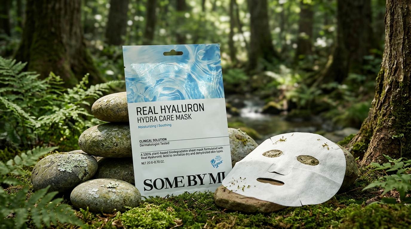 SOME BY MI - Real Hyaluron Hydra Care Mask - Hydratační plátýnková maska - 20 g