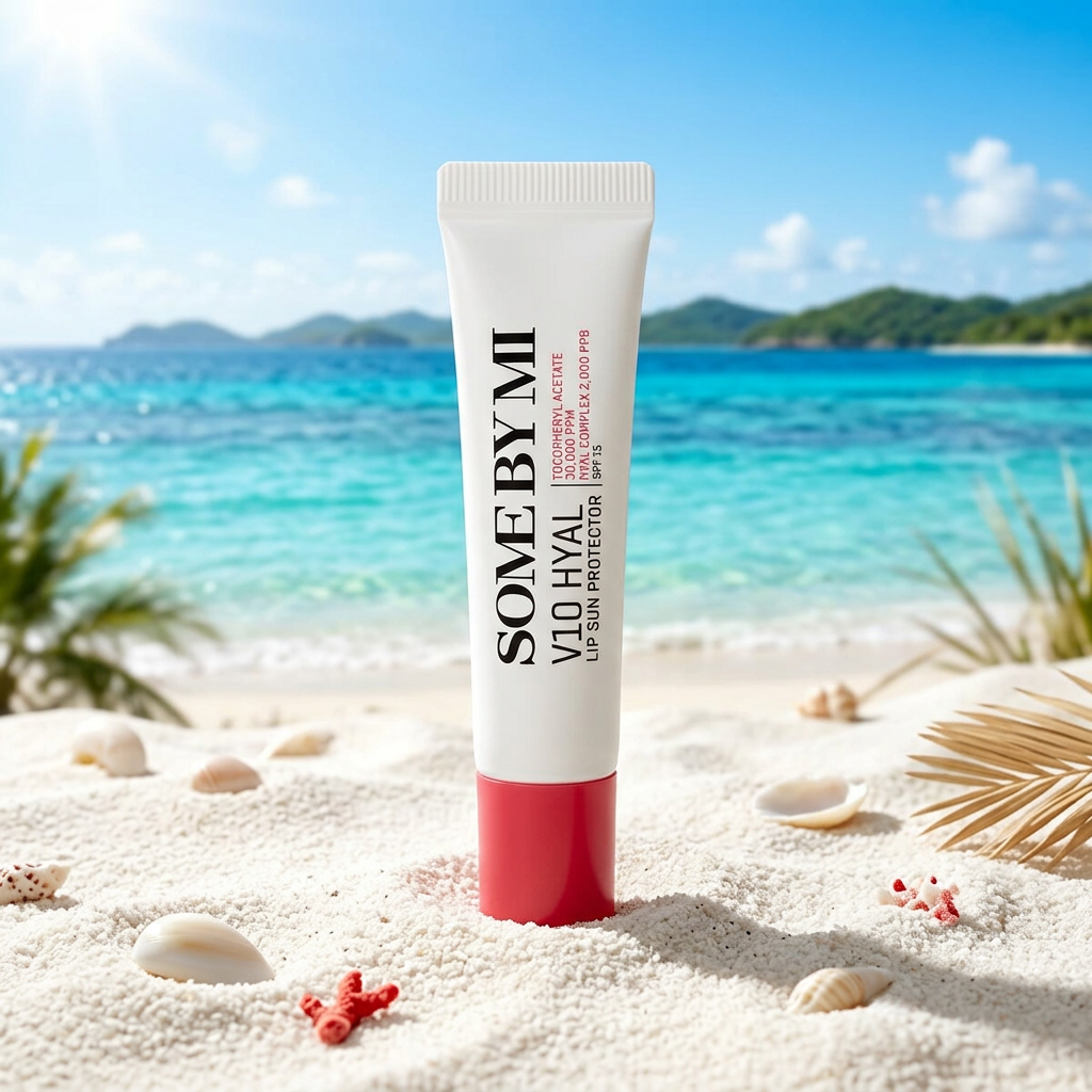 SOME BY MI - V10 HYAL Lip Sunprotection SPF15 - Ochranný balzám na rty s SPF15 odstín BERRY - 7 ml