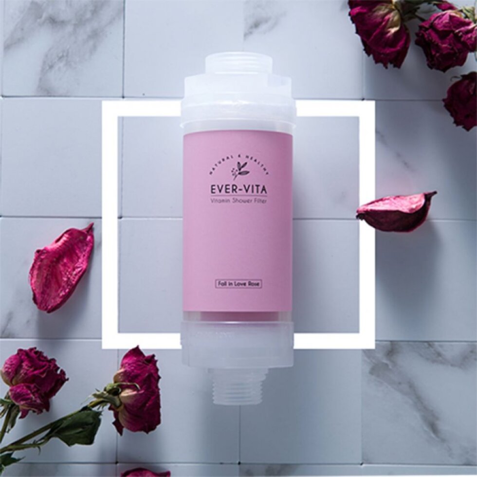 EVER VITA - Vitaminový filtr do sprchy - FALL IN LOVE ROSE 1ks