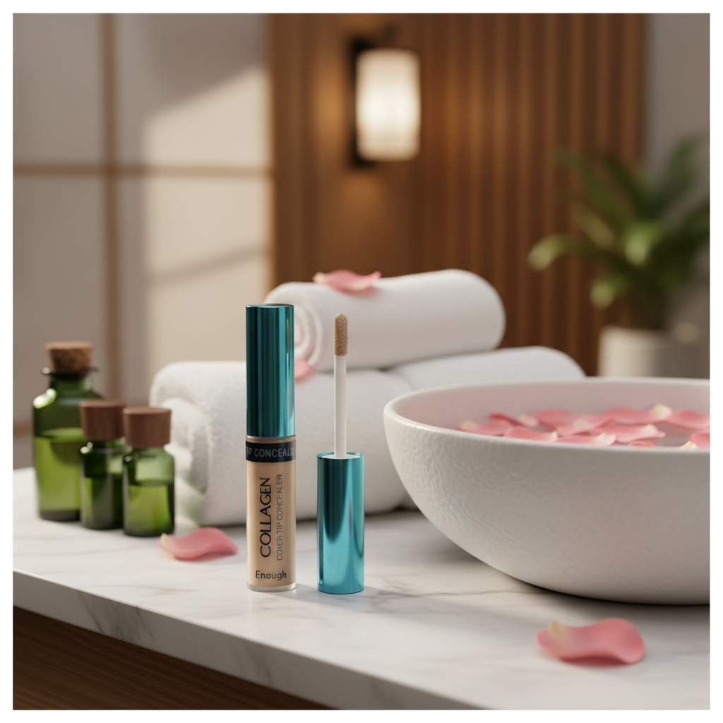 ENOUGH - Collagen Cover Tip Concealer #02 - Pečující korektor s kolagenem - 9 g