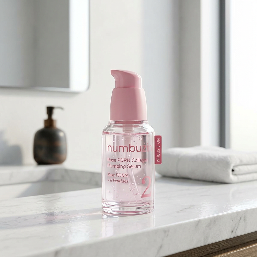 Numbuzin - No. 2 Rose PDRN Collagen Plumping Serum - Vyplňující kolagenové sérum s růží - 30 ml