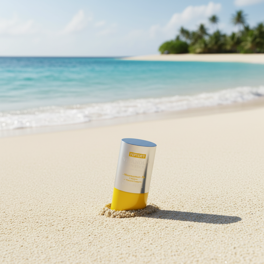 MEDI-PEEL - Peptide 9 Vitanol Sun Stick Pro SPF50+ PA++++ - Rozjasňující SPF v tyčince s peptidy a niacinamidem - 23 g