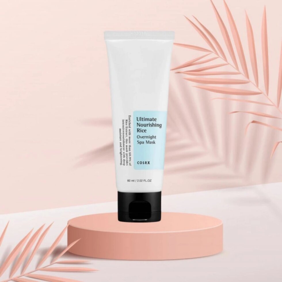 COSRX - Ultimate Nutrish Rice Overnight Spa Mask - Vyživující noční maska ​​z rýže - 60 ml