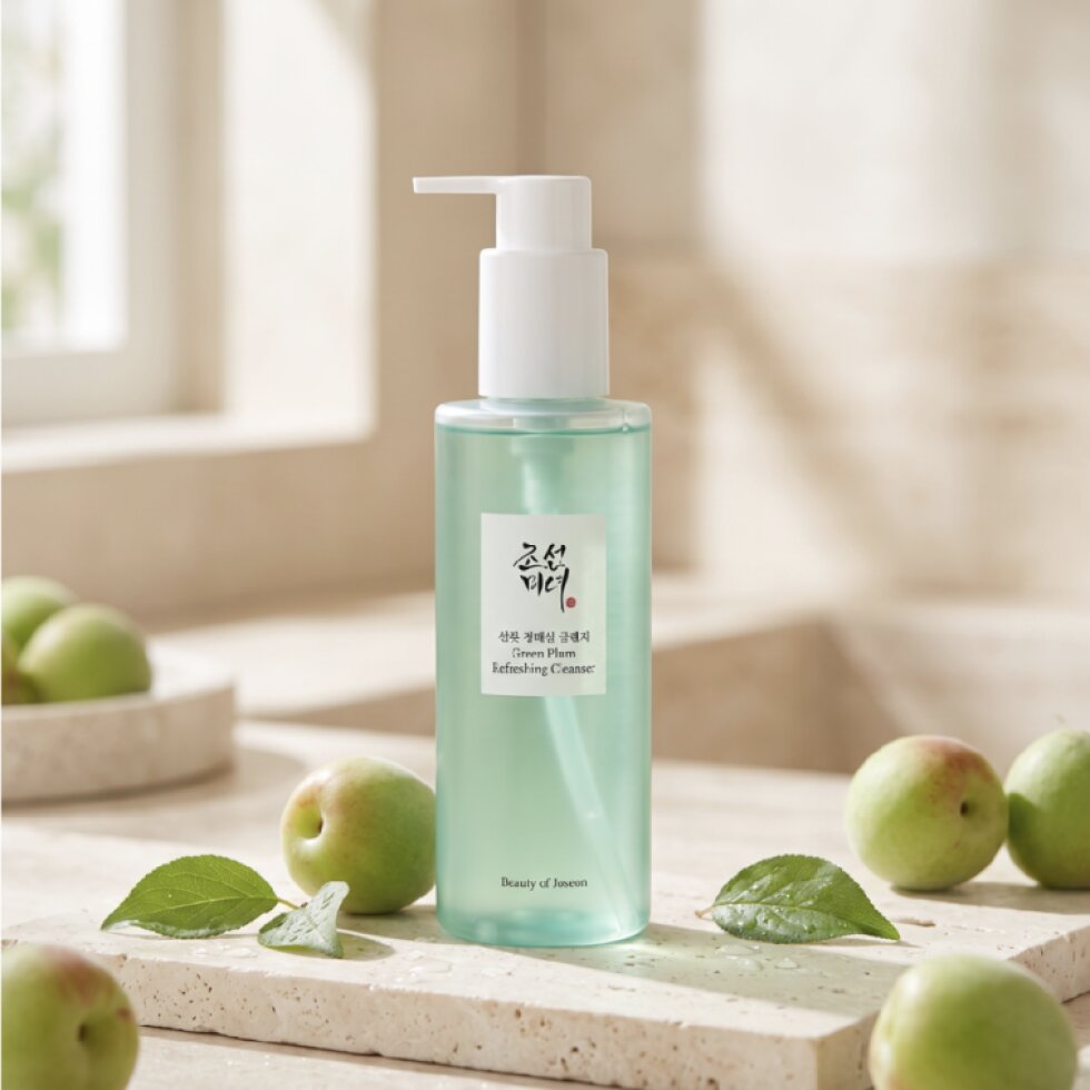 Beauty of Joseon - Green Plum Refreshing Cleanser Jumbo - Jemný čisticí gel se zelenou švestkou - 200 ml