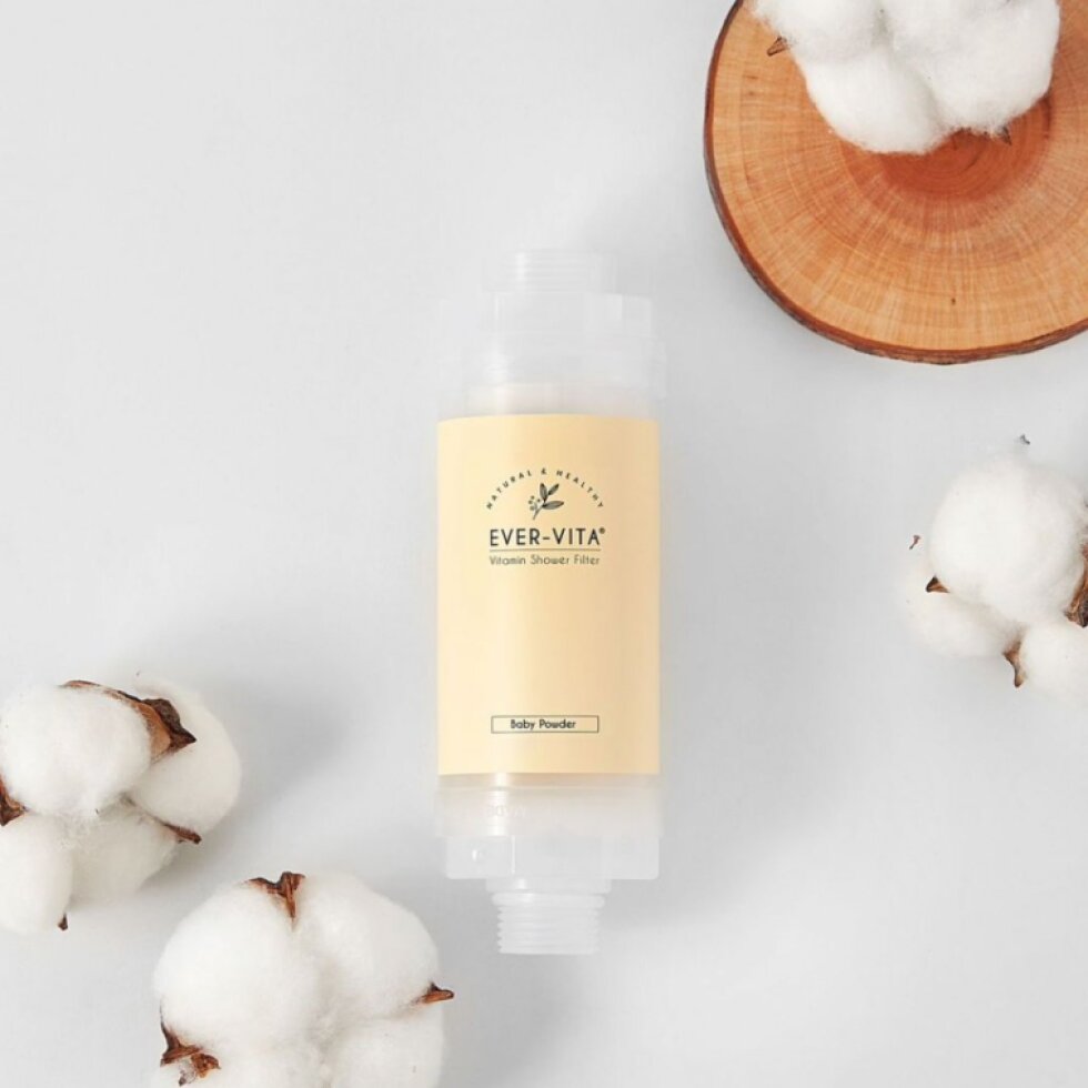 EVER VITA - Vitaminový filtr do sprchy - BABY POWDER 1ks