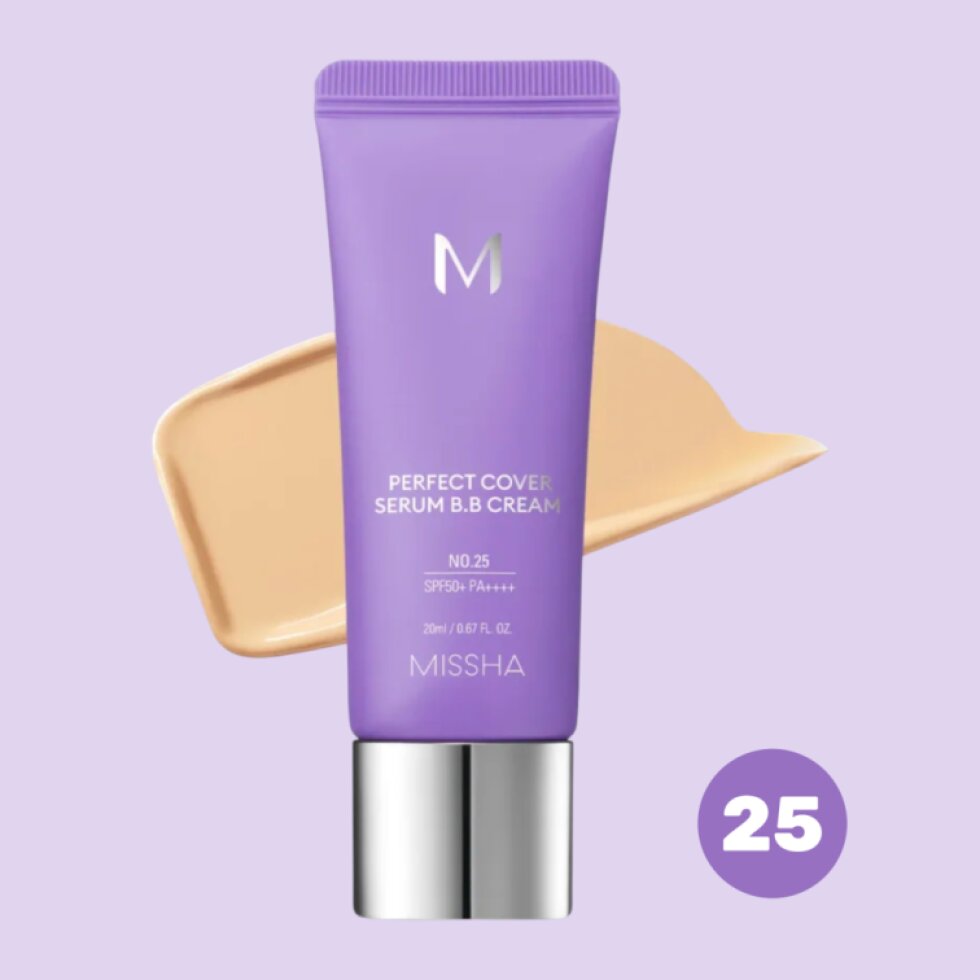 MISSHA - Perfect Cover Serum B.B Cream - BB krém Perfect Cover se sérem odstín no. 25 - 20 ml