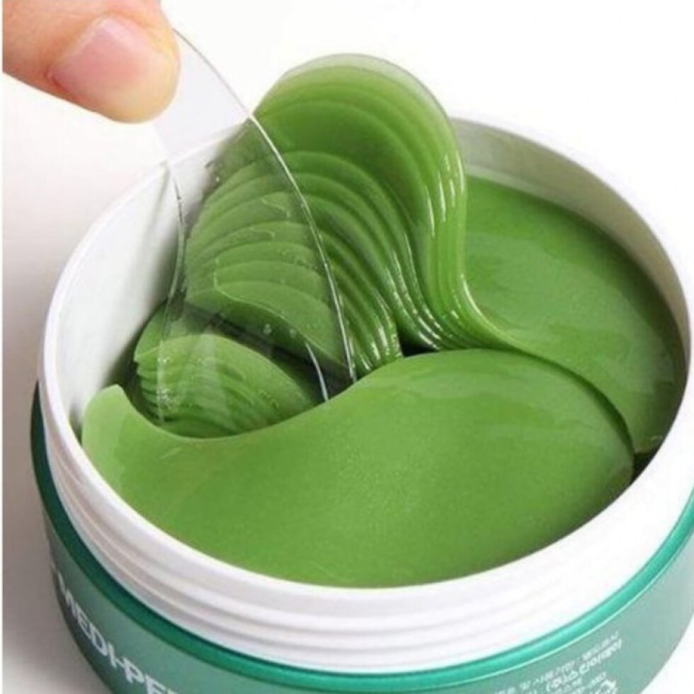 MEDI-PEEL - Hyaluron Cica Peptide 9 Ampoule Eye Patch - Hydrogelové polštářky pod oči s peptidy a pupečníkem asijským - 60 ks/ 90 g