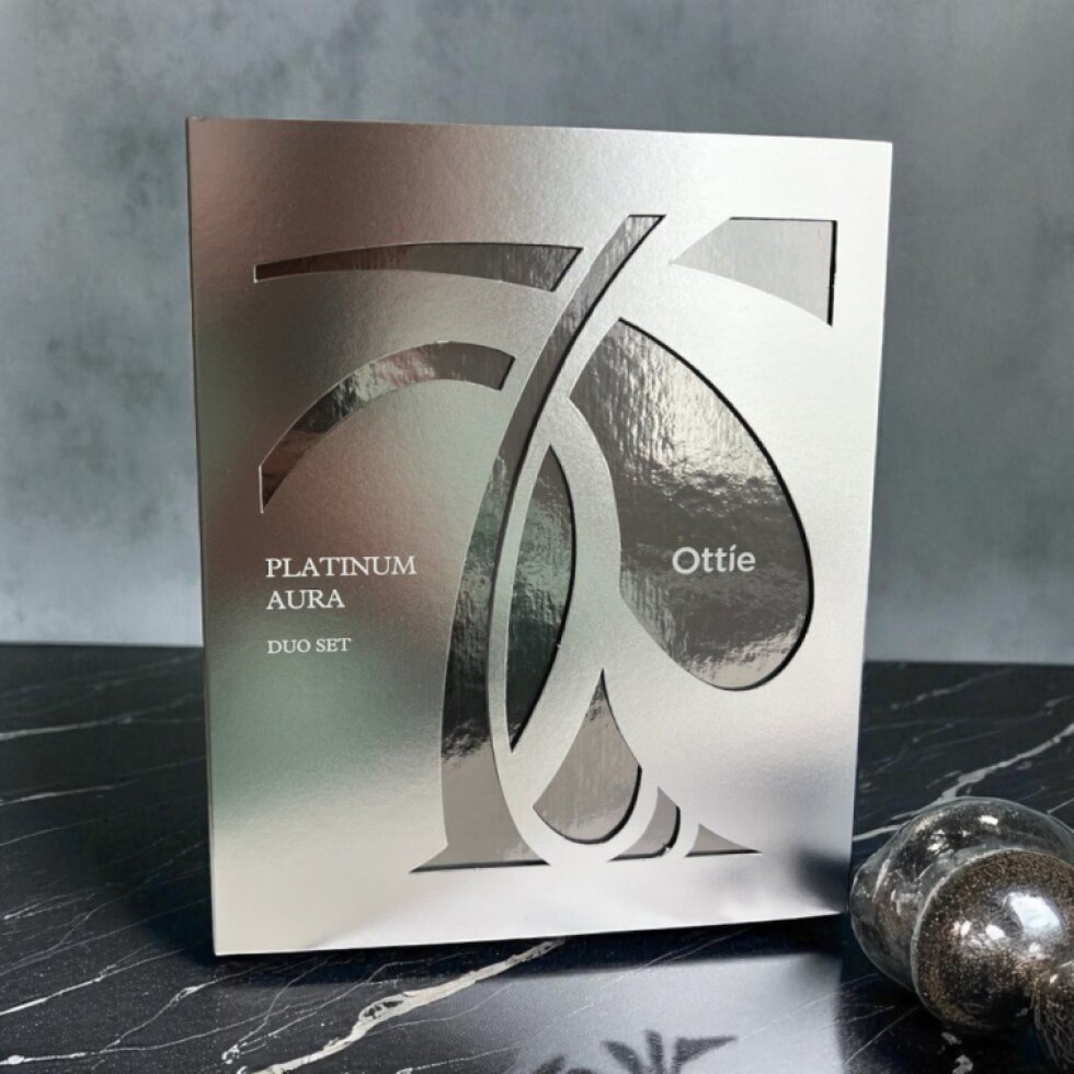 OTTIE - Platinum Aura Duo Set - Platinová Aura Dárková Sada - 4 ks