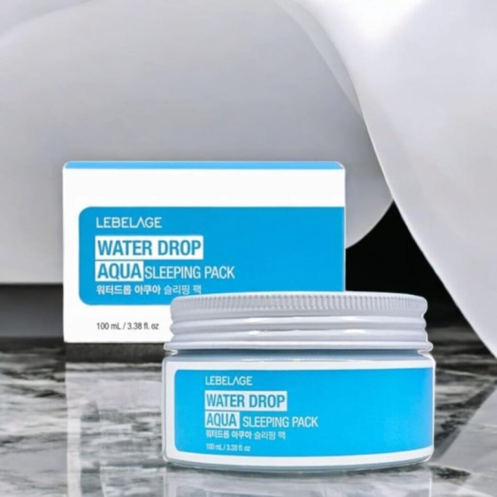 LEBELAGE - Water Drop Aqua Sleeping Pack - Hydratační noční maska - 100 ml