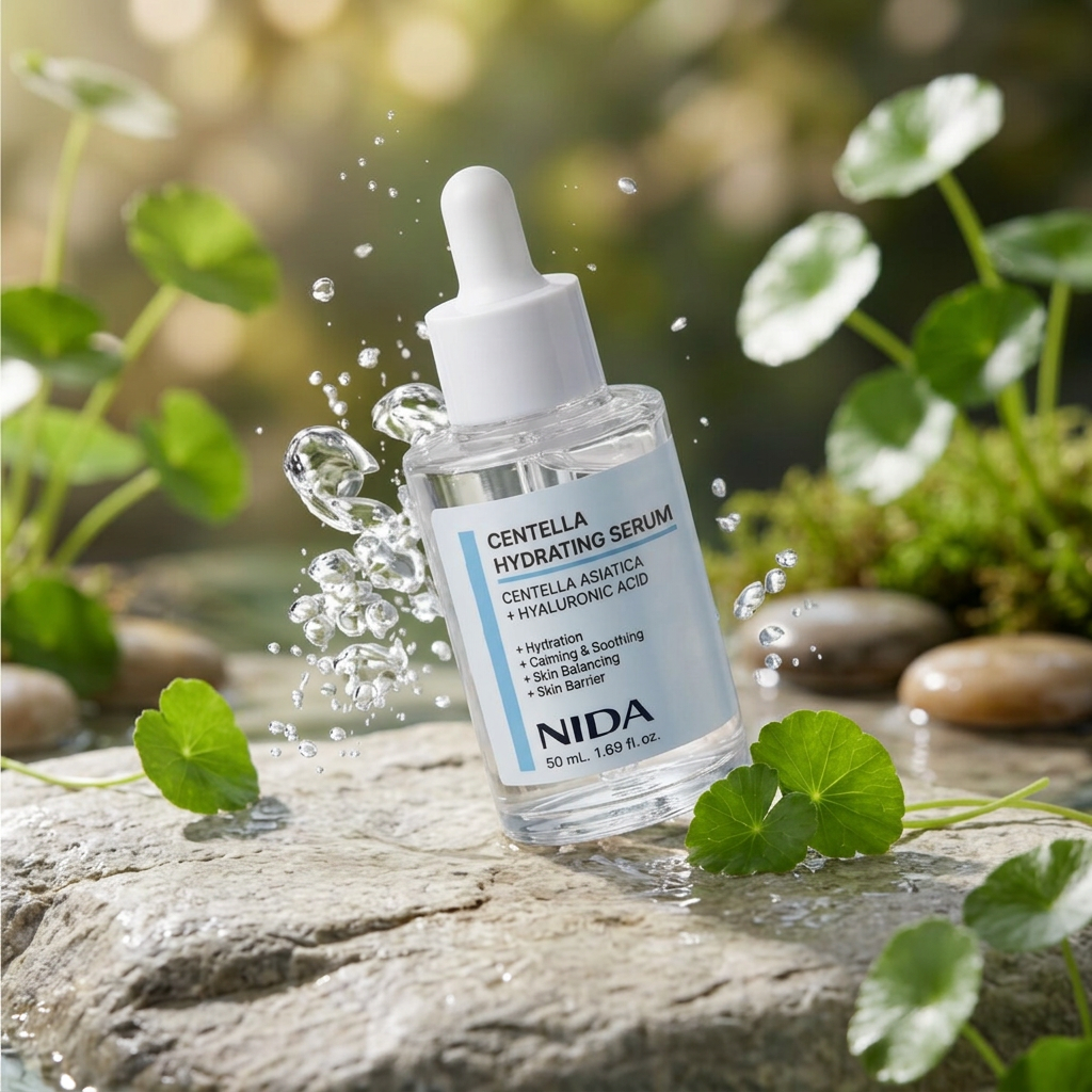 NIDA - Centella Hydrating Serum - Hydratační sérum s Centellou - 50 ml