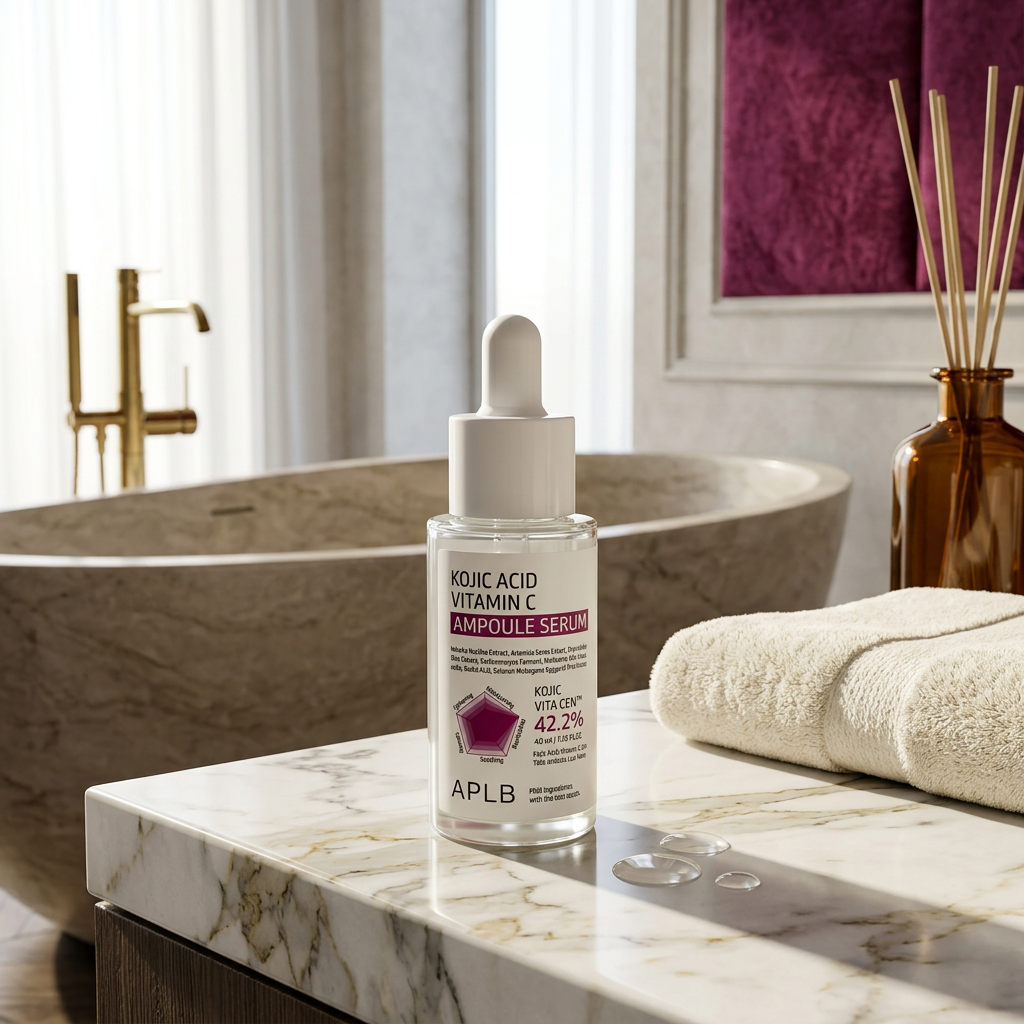 APLB - Kojic Acid Vitamin C Ampoule Serum - Revitalizační sérum s kyselinou kojovou a vitaminem C - 40 ml