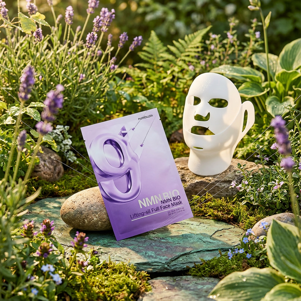 Numbuzin - NAD+ Bio Lifting-sil Full Face Mask - Plátýnková liftingová maska na celý obličej - 28 ml