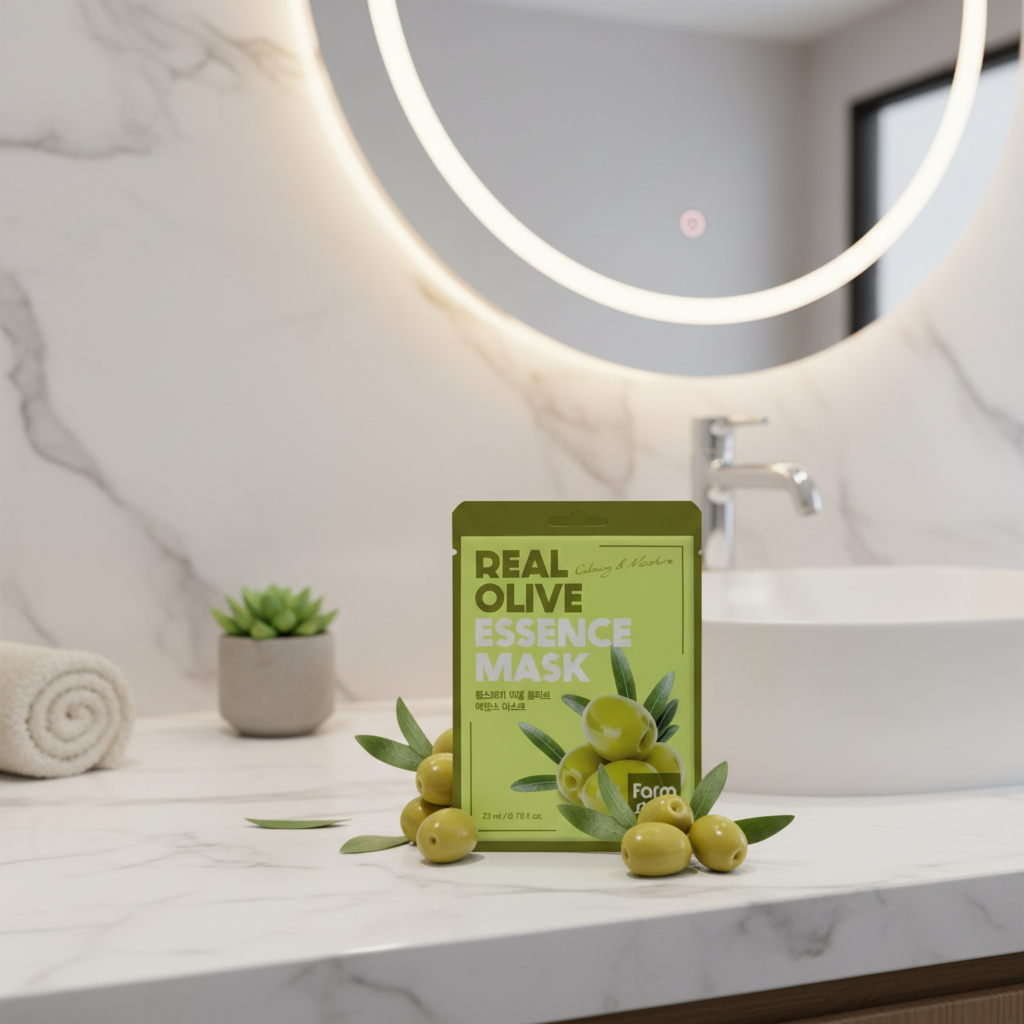 Farm Stay - Real essence mask Olive - Plátýnková maska s olivami