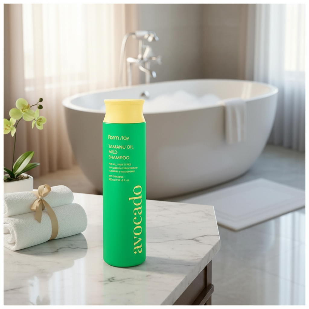 Farm Stay - Tamanu Oil Mild Shampoo Avocado - Hydratační a vyživující šampon - 300 ml