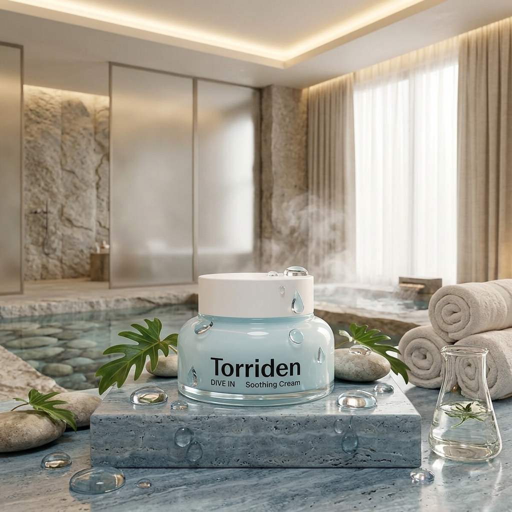 Torriden - DIVE-IN Low Molecular Hyaluronic Acid Soothing Cream - Zklidňující hydratační krém s kyselinou hyaluronovou - 100 ml