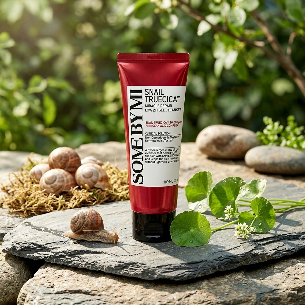 SOME BY MI - Snail Truecica Miracle Repair Low ph Gel Cleanser - Jemný čisticí gel s nízkým pH - 100 ml