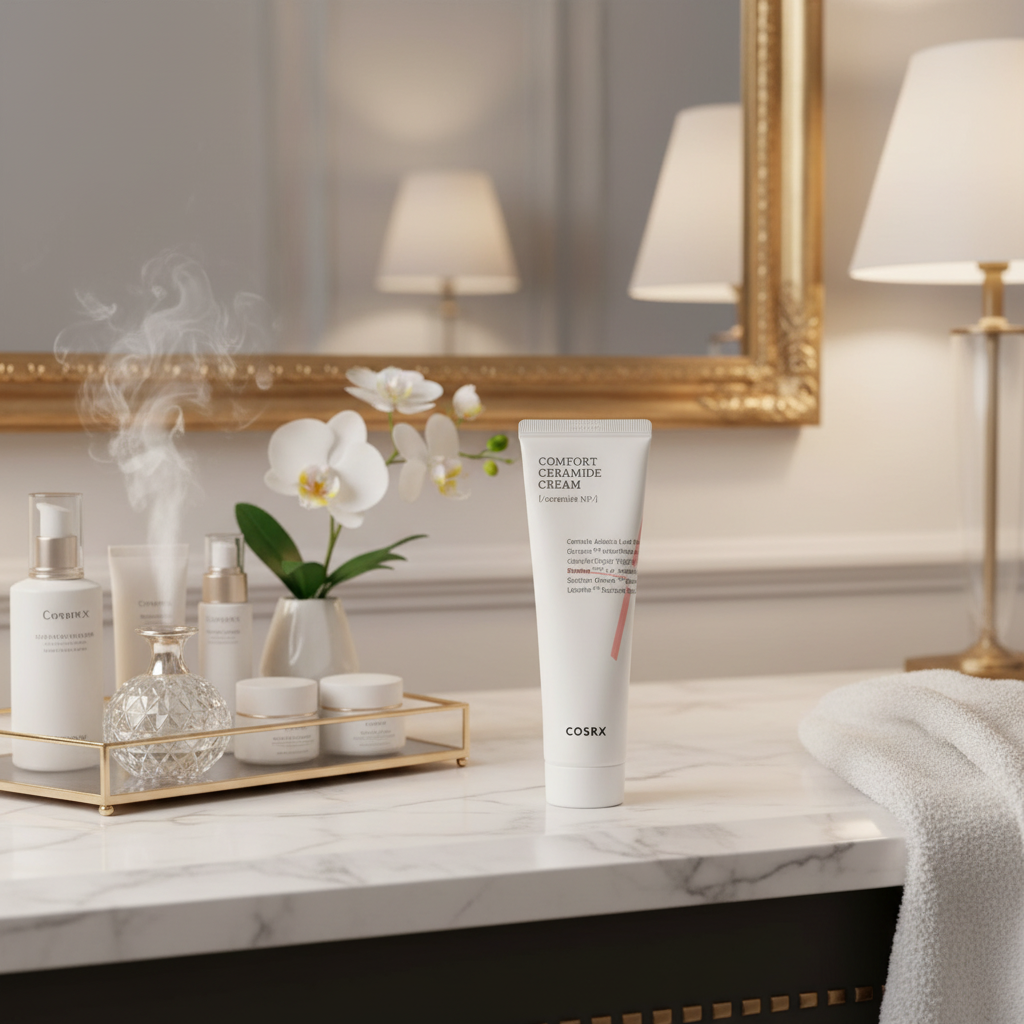 COSRX Balancium Comfort Ceramide Cream - Zklidňující krém s ceramidy - 80 g